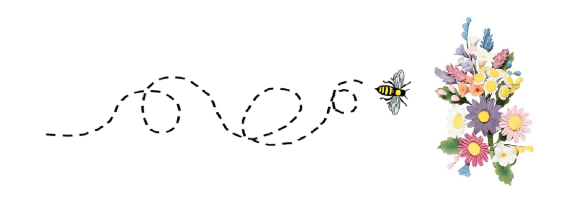 Inefficient code can mean requests are delivered more slowly than they need to be. The image shows a bee looping in circles as it flies towards a bunch of flowers, as a metaphor for how inefficient code can slow down the processing of a page request.