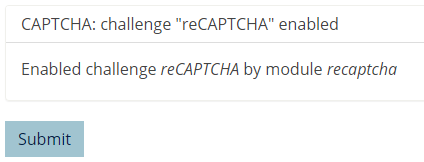 Recaptcha mesage for content editors recaptcha mesage for content editors